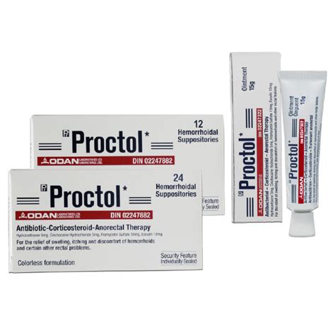 proctol ingredients.